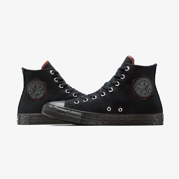 NEW CONVERSE Chuck Taylor All Star Unisex Siyah Sneaker womems Size 5.5 - Picture 2 of 6